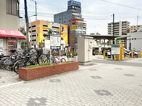 jr茨木西口自転車駐車場 バイク